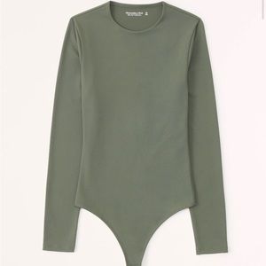 Women’s Abercrombie and Fitch Seamless Long Sleeve Crew Bodysuit